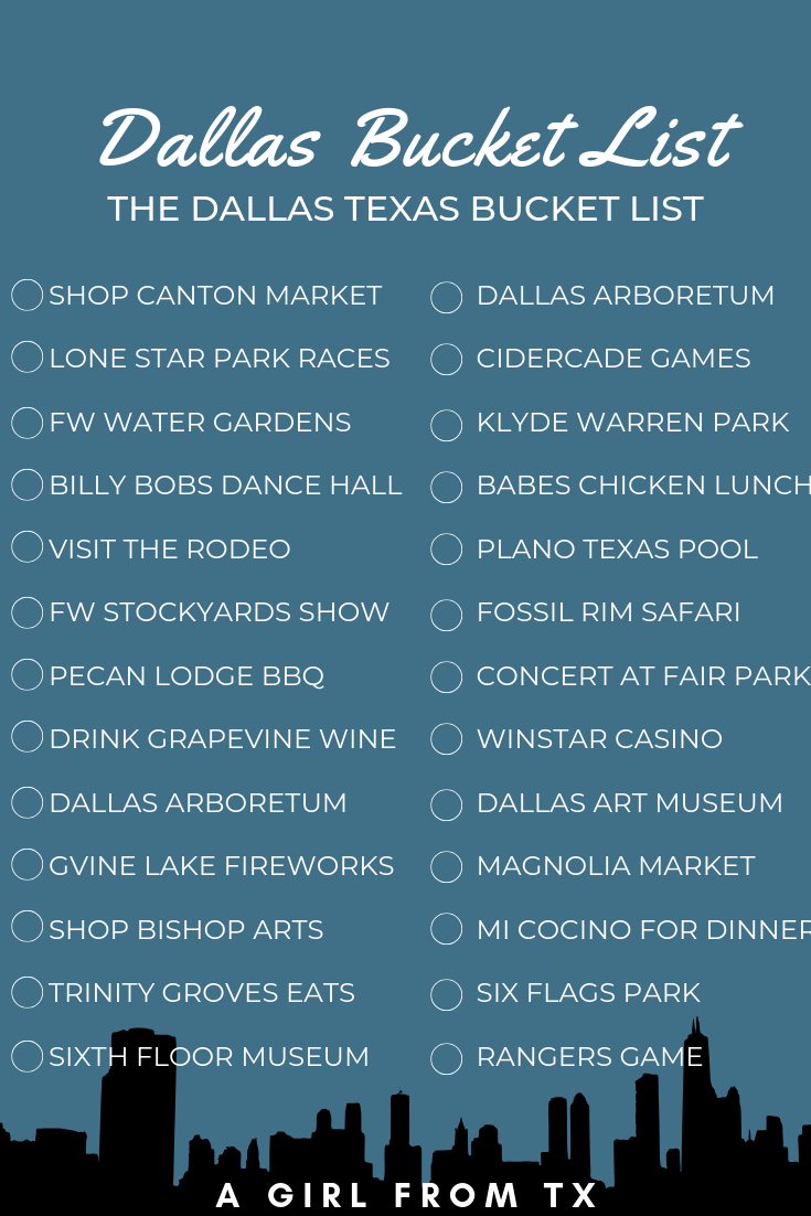 The Ultimate Texas Bucket List \\ 50 Things To Do in Texas